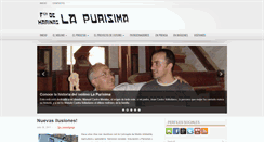 Desktop Screenshot of fcalapurisima.com